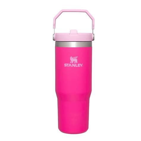 Travel Thermos Water Bottle Ochre NWT $60 $0 NWT <strong>Stanley</strong> 40 oz$90 $80 $85 $40. . Stanley flip straw tumbler pink